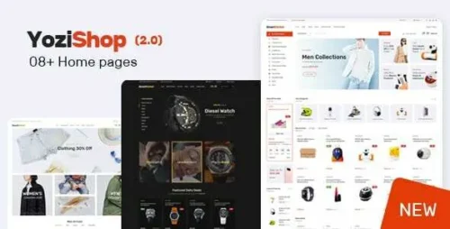 Yozi Theme GPL v2.0.54 – Multipurpose Electronics WooCommerce WordPress Theme